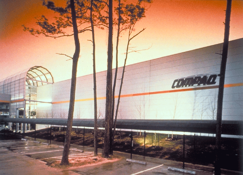 SPA Compaq Computer Headquarters Dusk View