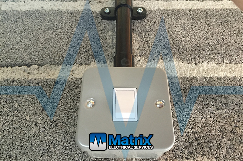 Garage Electrical Install Matrix Electrical Services