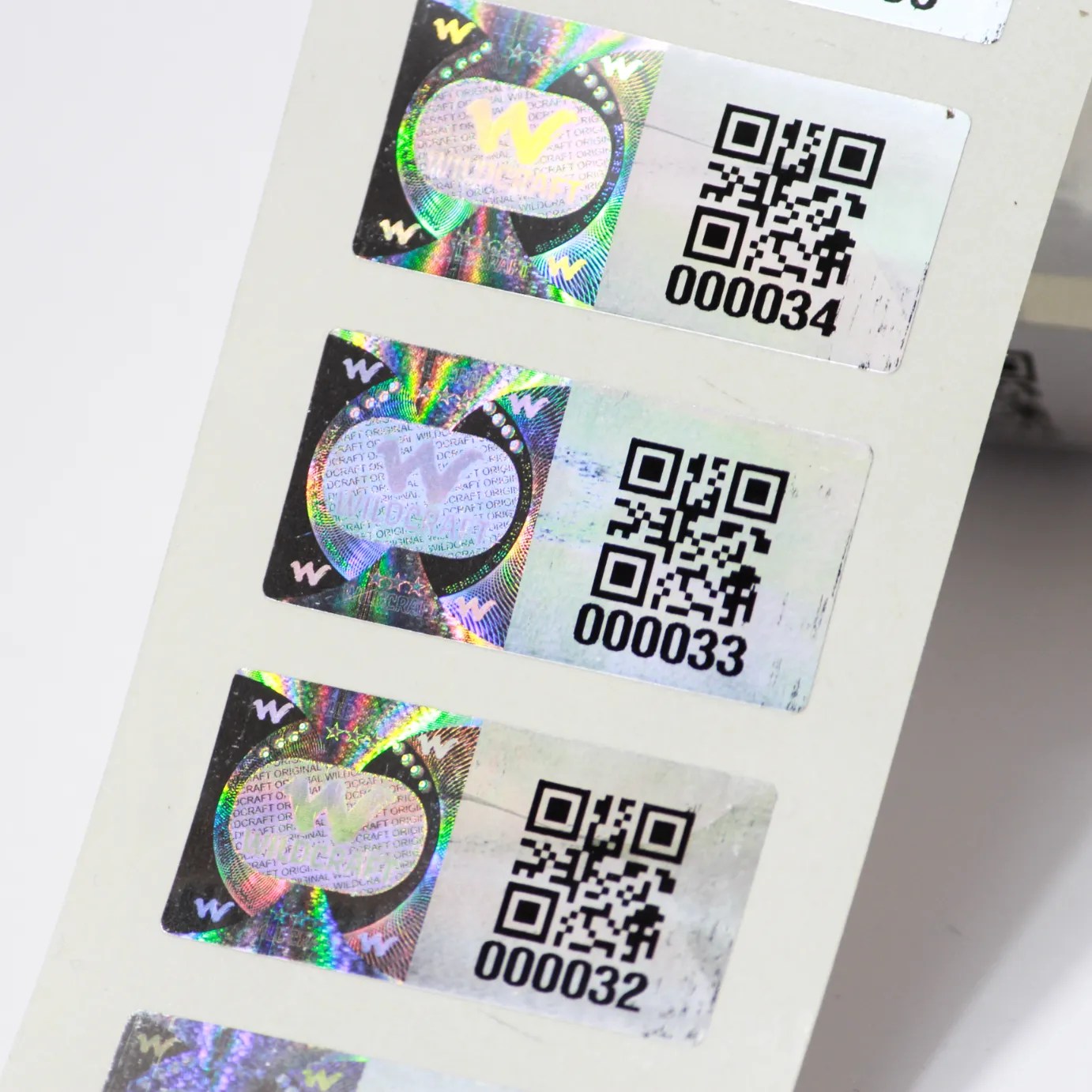 Best Serial Number Hologram Stickers makers Matrix Hologram