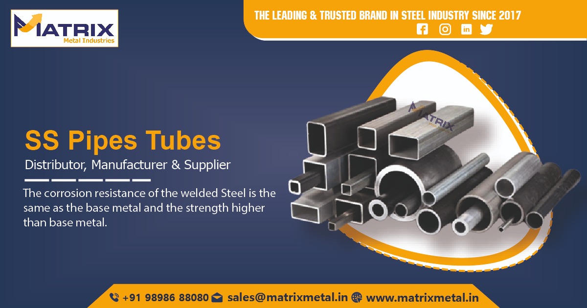 SS Pipes and Tubes Suppliers in Ahmedabad, Gujarat, India
