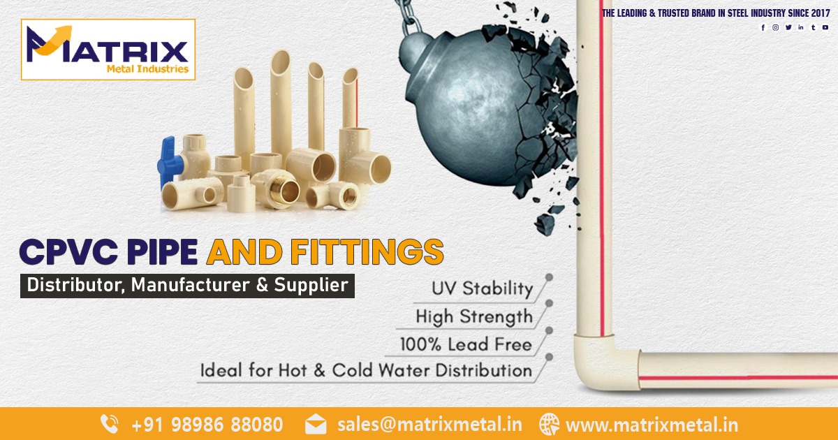 Top CPVC Pipe and Fitting Manufacturers in Ahmedabad