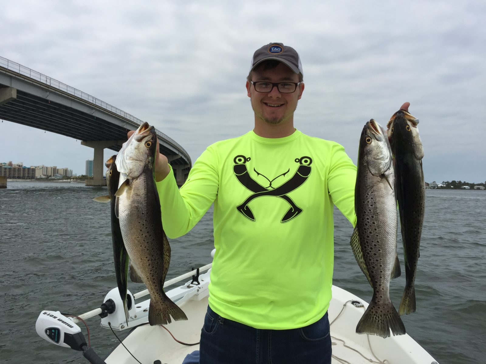 "Fishing the FloraBama Line" (With Video) Matrix Shad