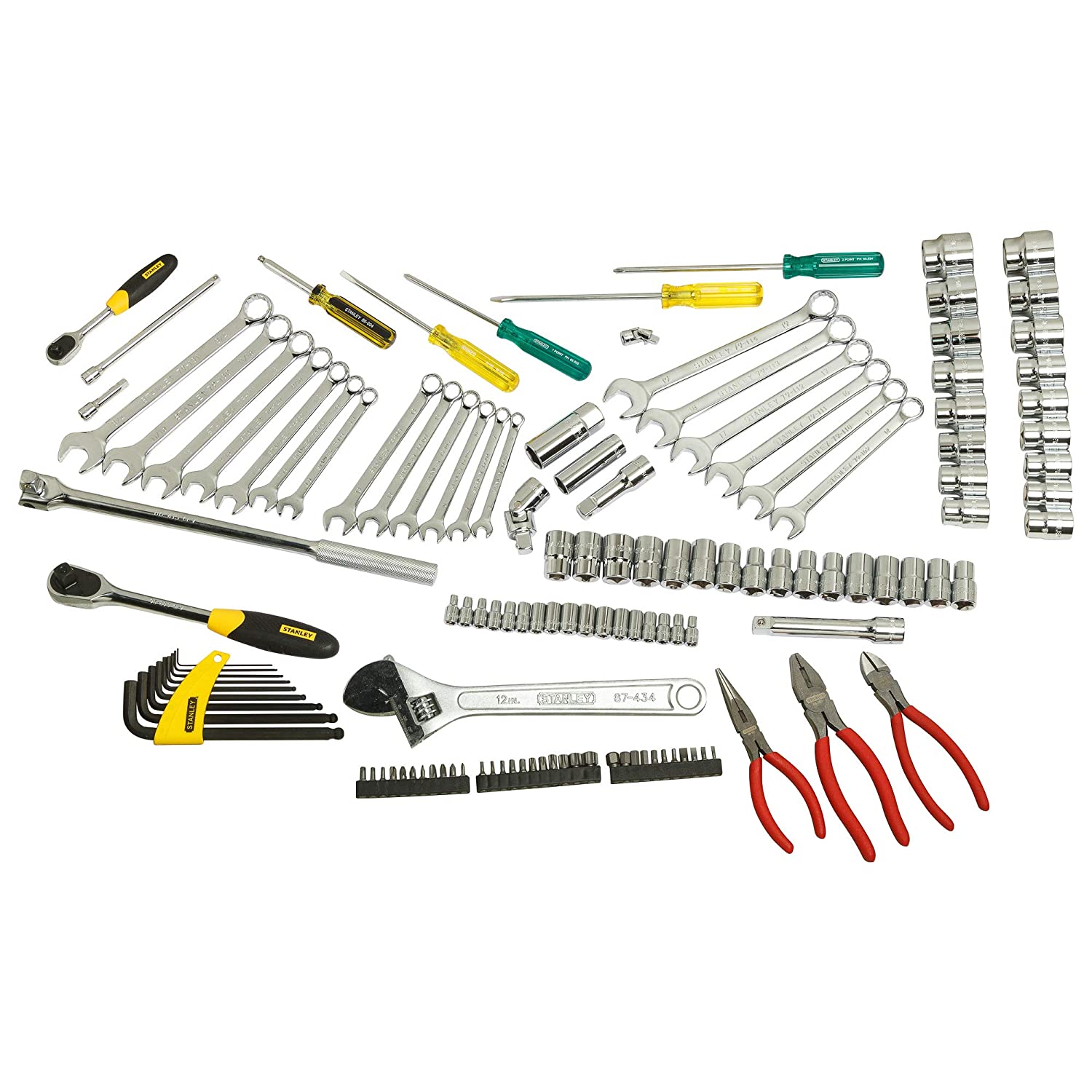 STANLEY 132 PC METRIC & A/F TOOL KIT 99059