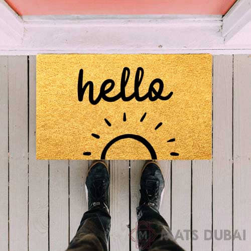 Custom Door Mats Dubai Buy 1 Customized Mats In UAE