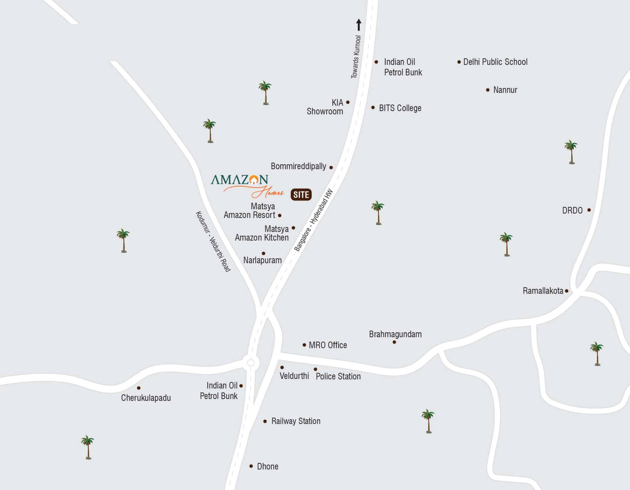 Amazon Homes by Matsya Group offers Residential Villa Plots in Kurnool