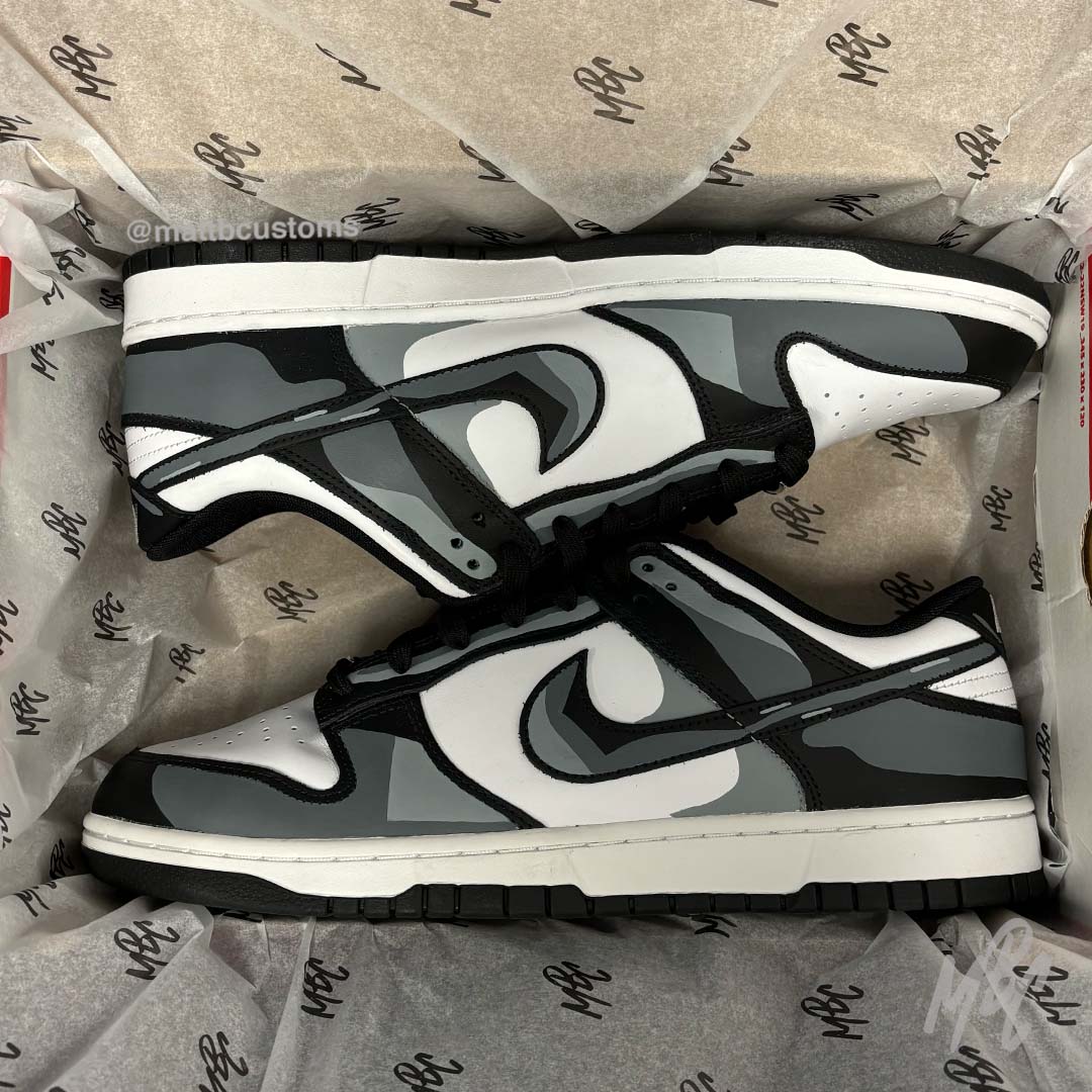 2D Illustration Dunk Low UK 12 MattB Customs