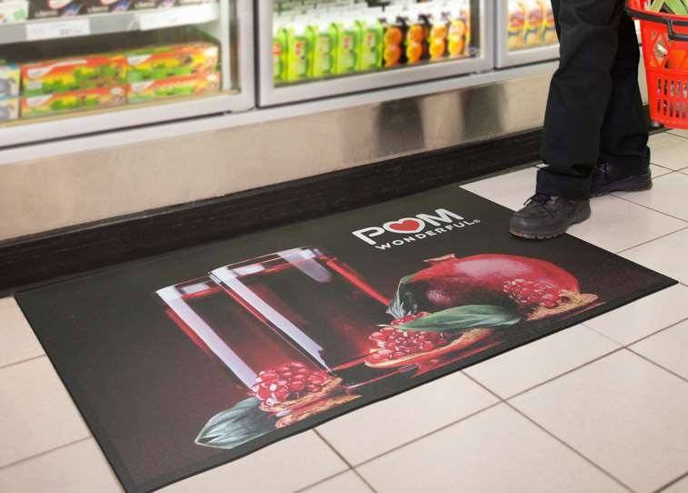 Custom POP Display Mat Customizable Point of Purchase Floor Mat Mat