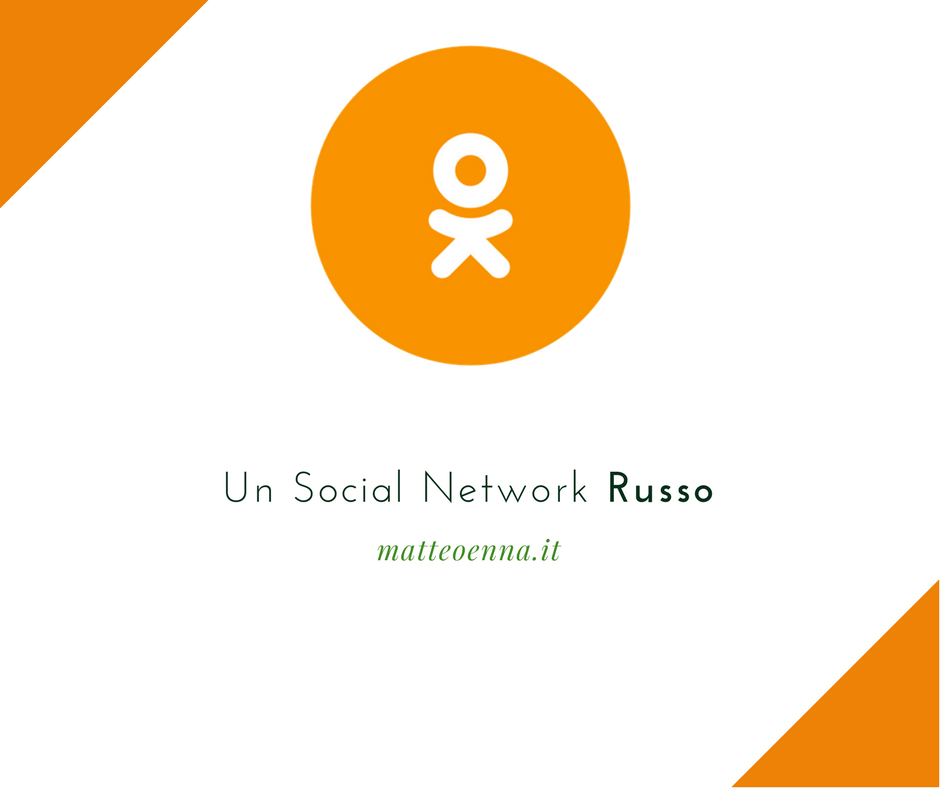Odnoklassniki (Ok.ru) il social network Russo Matteo Enna