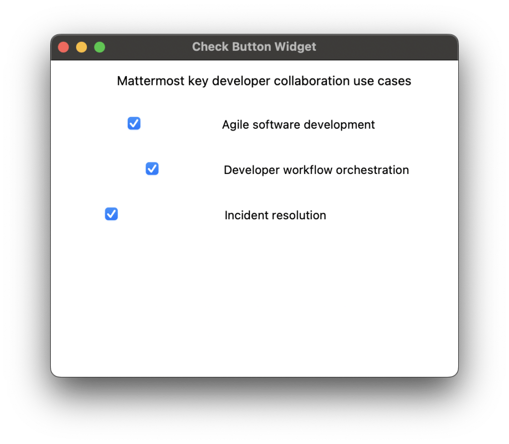 Beginners Guide to GUI Development with Python and Tkinter Mattermost