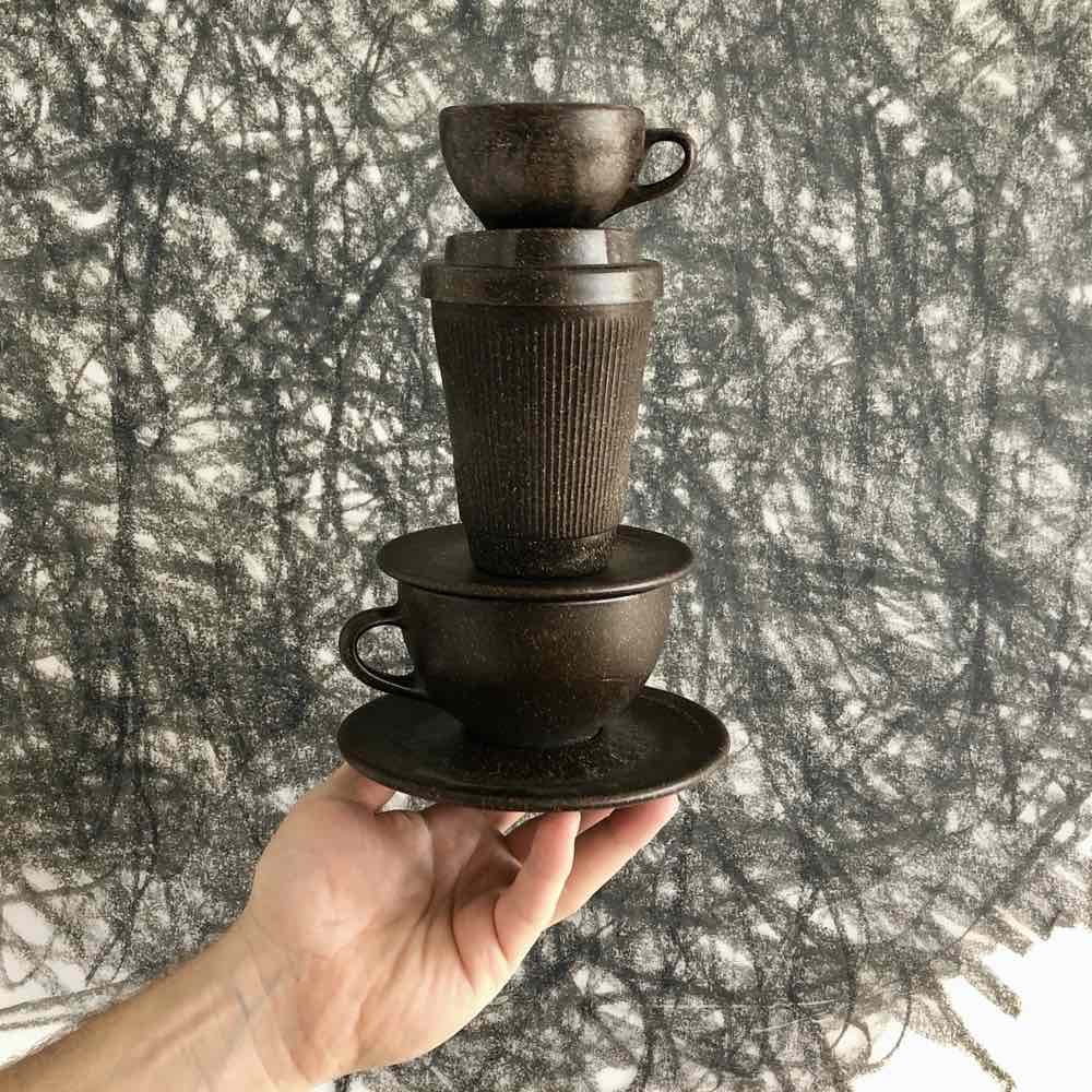 .kaffeeform .recycled coffee cups matter .of material