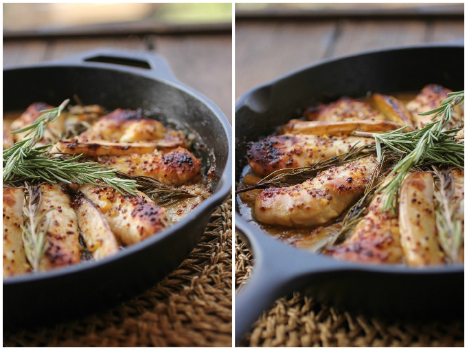 HoneyMustard & Rosemary Chicken Matters of the Belly