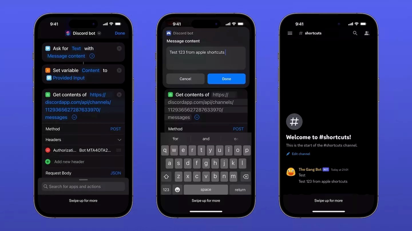 Use This Sample Discord Shortcut To Get Started Building Your Own Bot