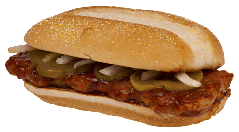 The McRib is super healthy and nothing like a yoga mat Matthew Dicks