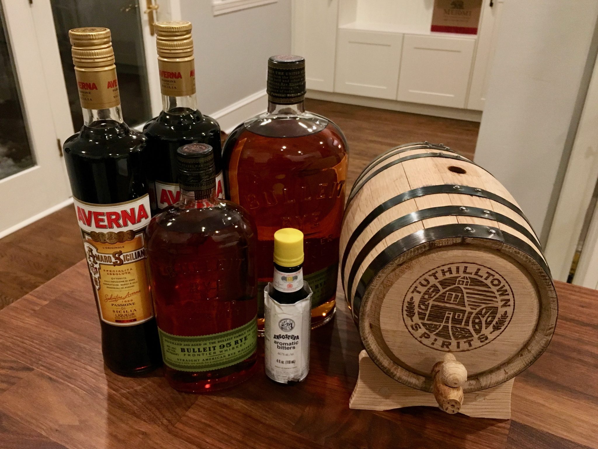Barrel Aged Black Manhattan matthew ivey