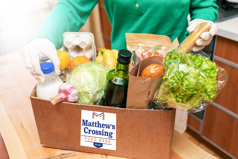 Virtual Food Drive Matthew's Crossing Food Bank