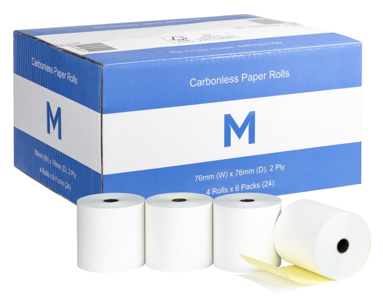 Carbonless Paper Rolls