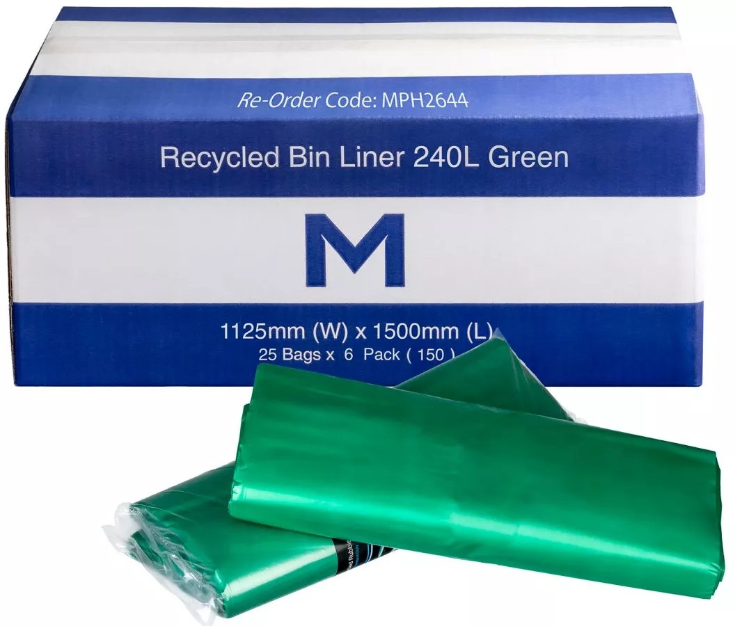 Recycled Bin Liners 240L