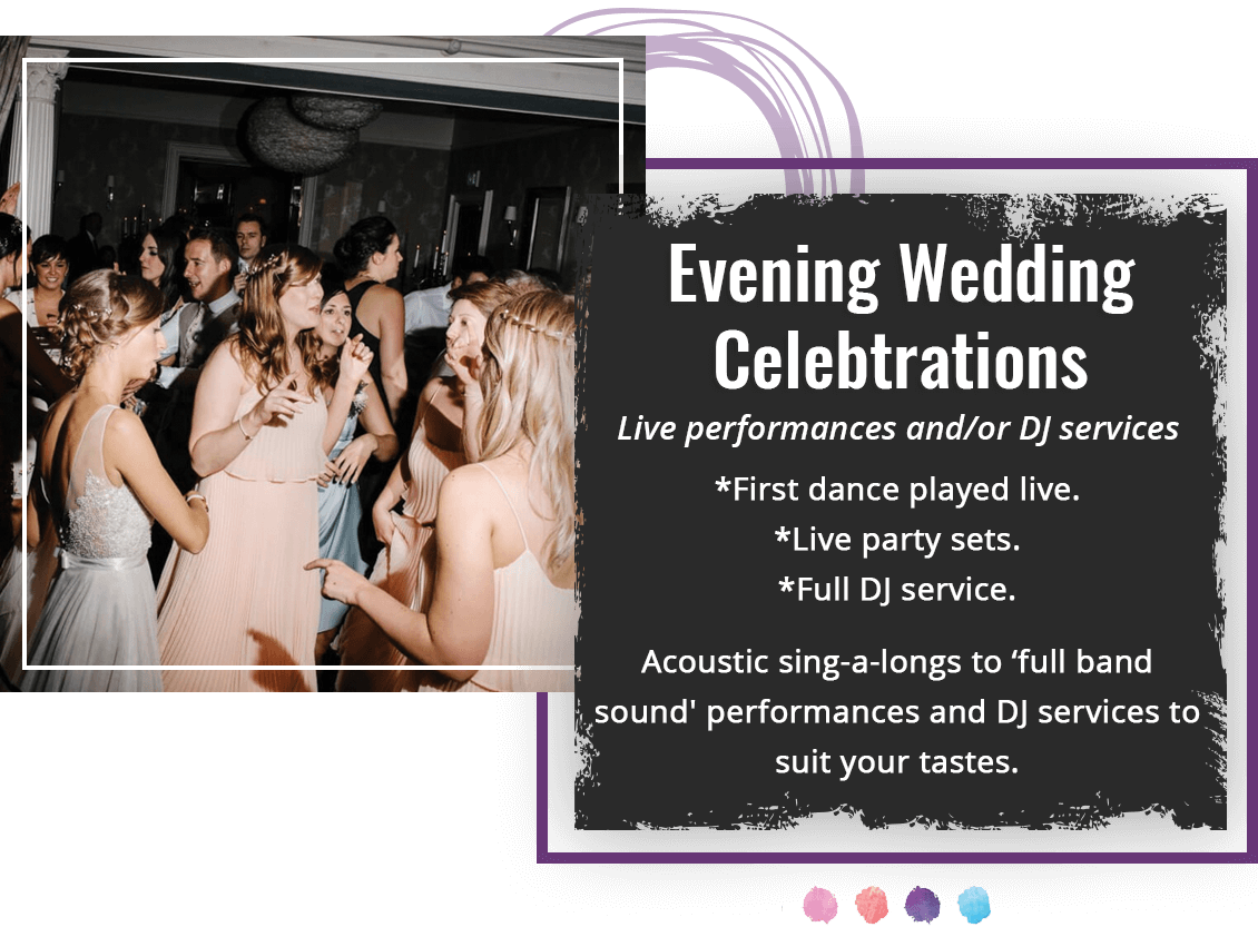Wedding Entertinment Acoustic Wedding Singer, Guitarist & DJ