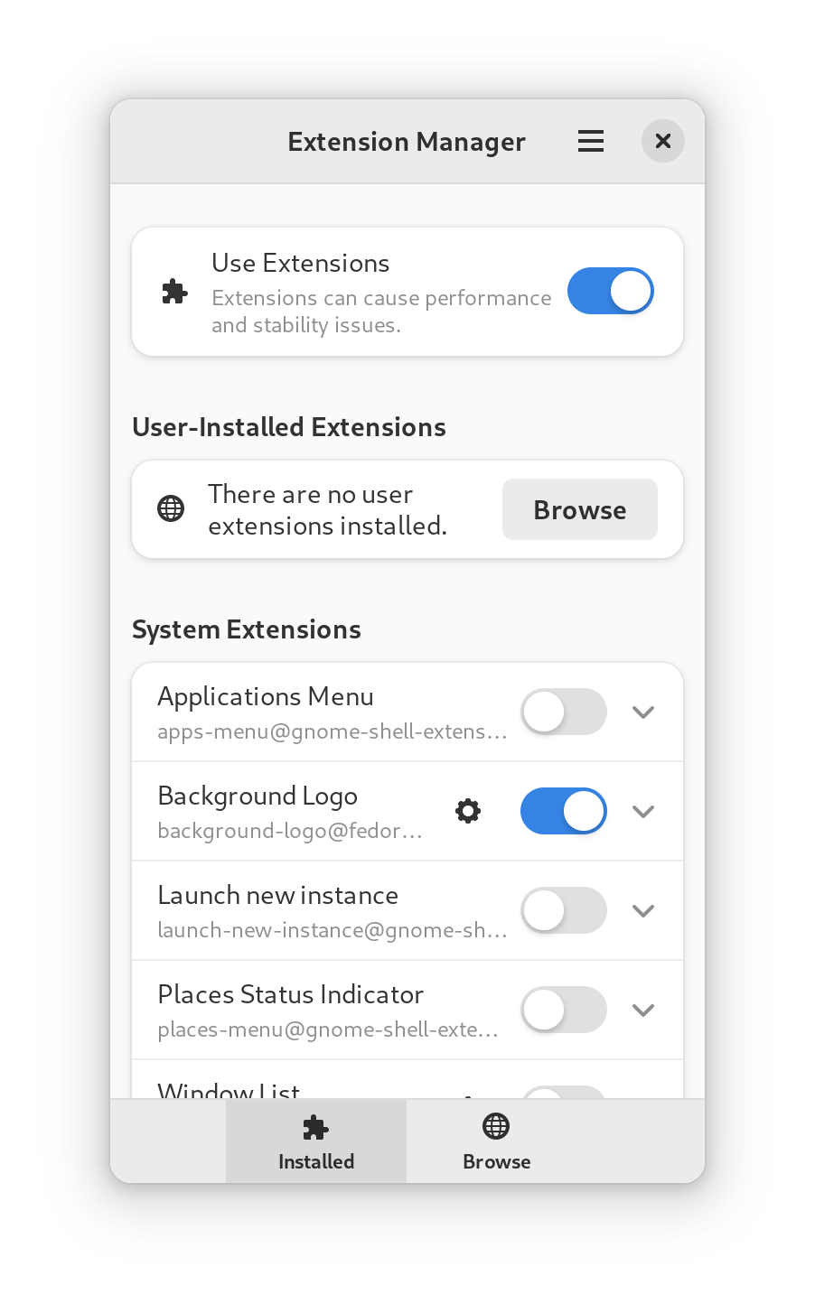 Extension Manager Matt Jakeman