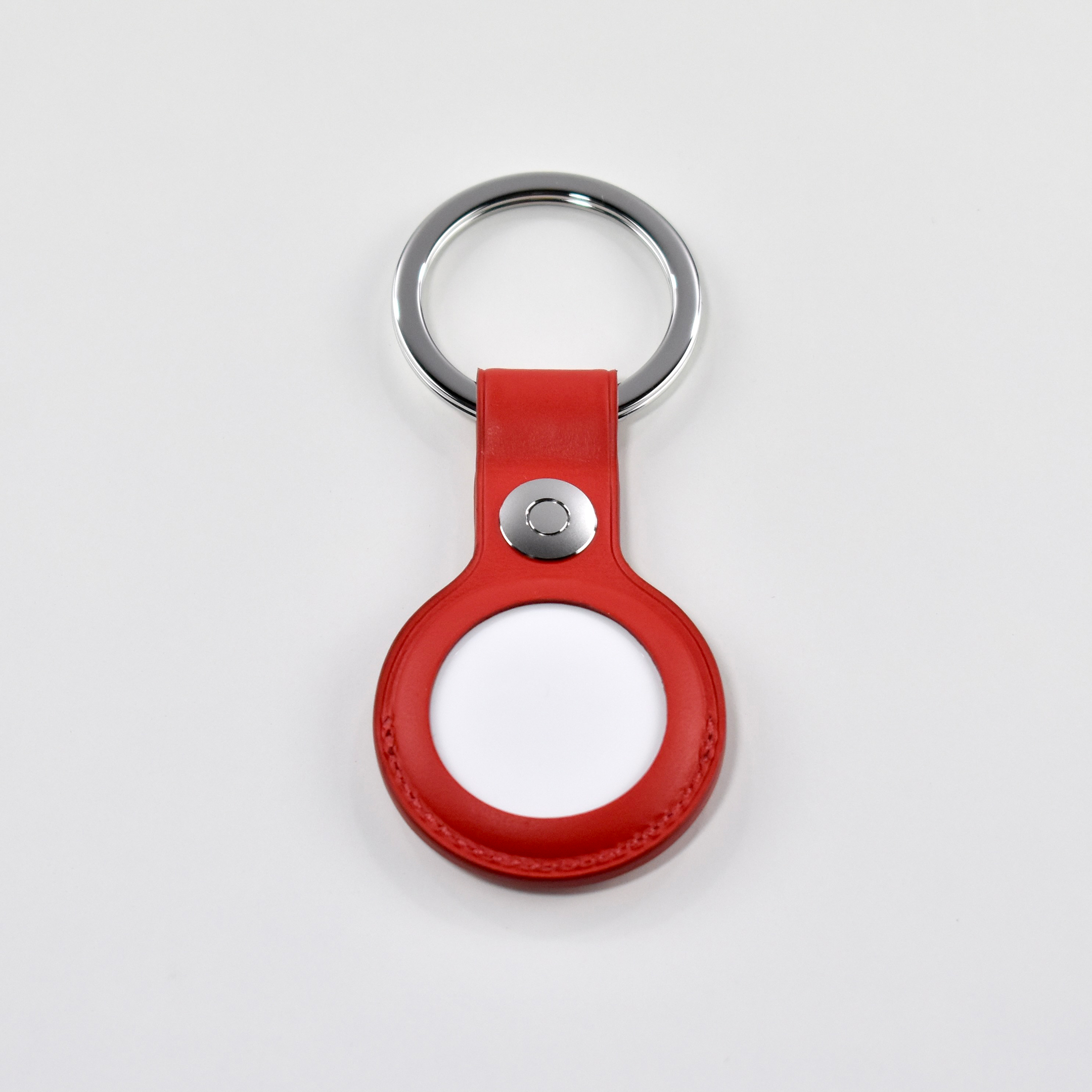 AirTag Leather Key Ring ((PRODUCT)RED, 2021)