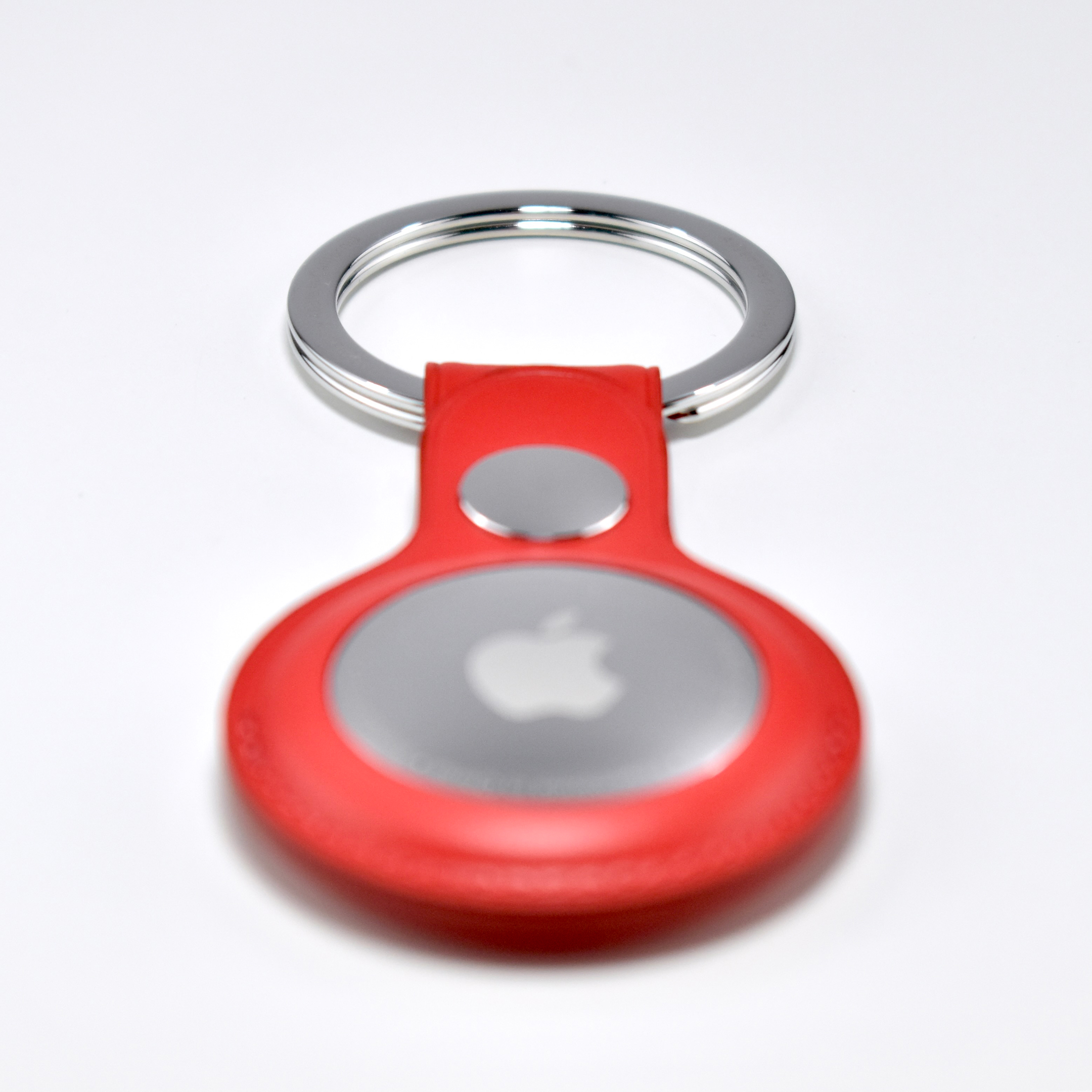 AirTag Leather Key Ring ((PRODUCT)RED, 2021)