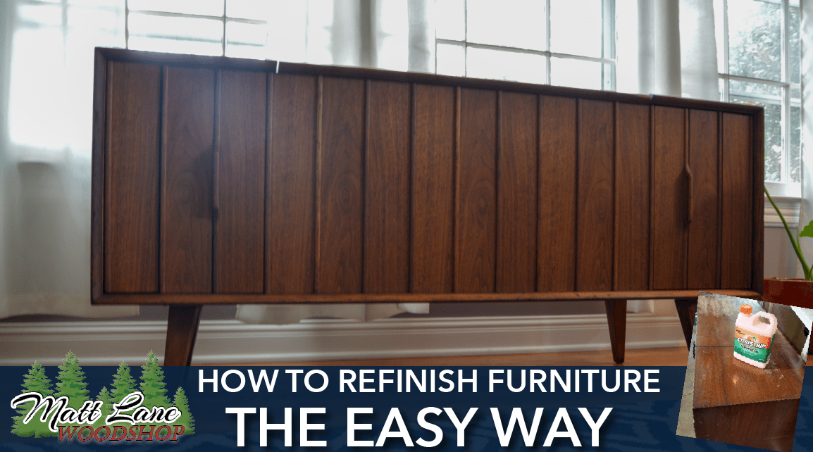 How To Refinish Antique Furniture, The Easy Way