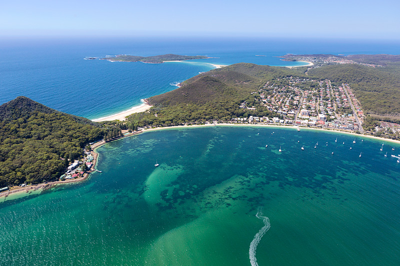 Shoal Bay Aerial Photos Port Stephens Daytime