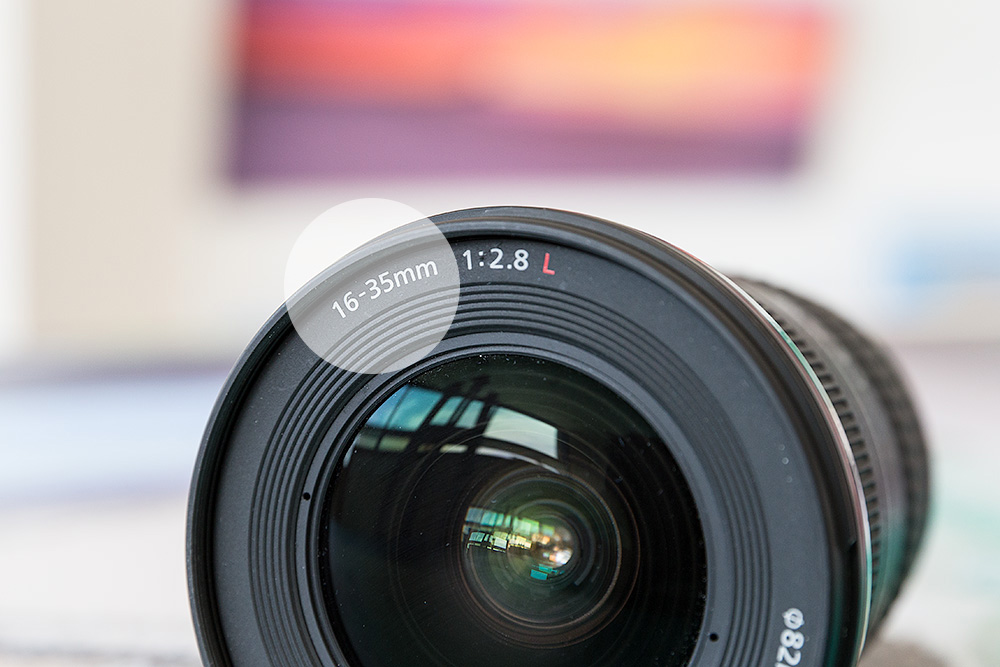 Focal Length Markings on Lens Matt Lauder Gallery