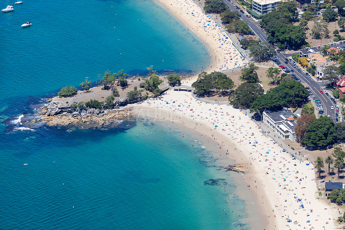 Balmoral Beach Sydney Aerial Images Northern Beaches Photography