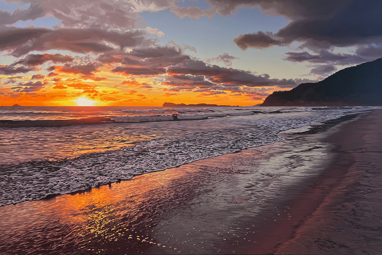 Pauanui Sunrise Matt Payne Artist