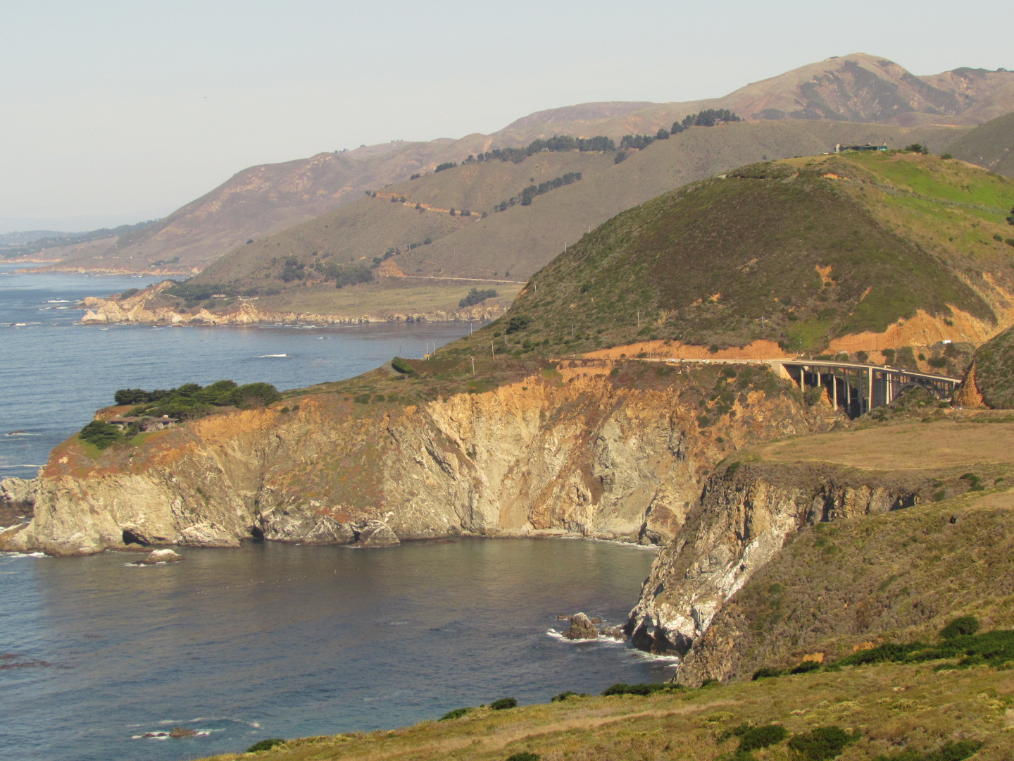 Bixby Bridge between Carmel, CA and Big Sur Pacific Coast Highway