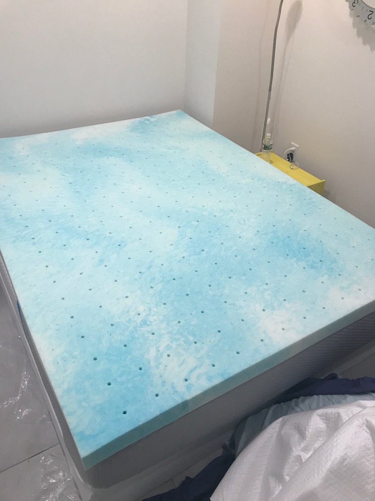 Linenspa 3 Inch Gel Swirl Memory Foam Topper Review Mattresses