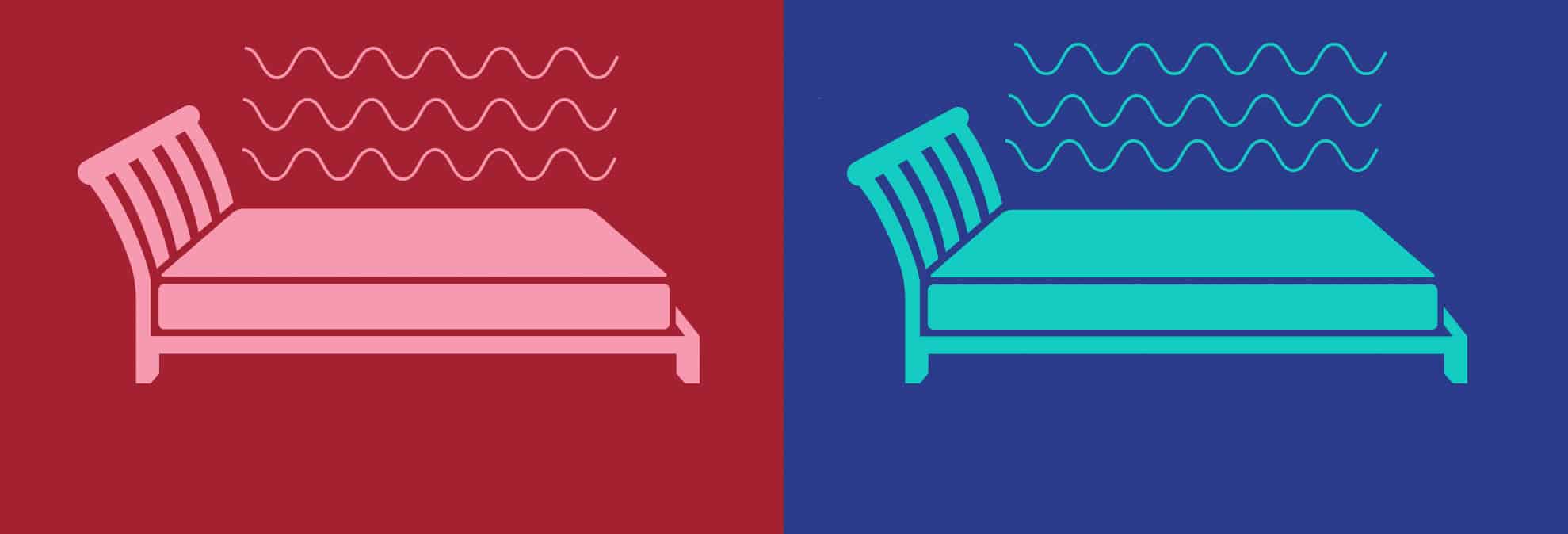 Why Some Mattresses Sleep Hotter Than Others Latex Mattress San Diego