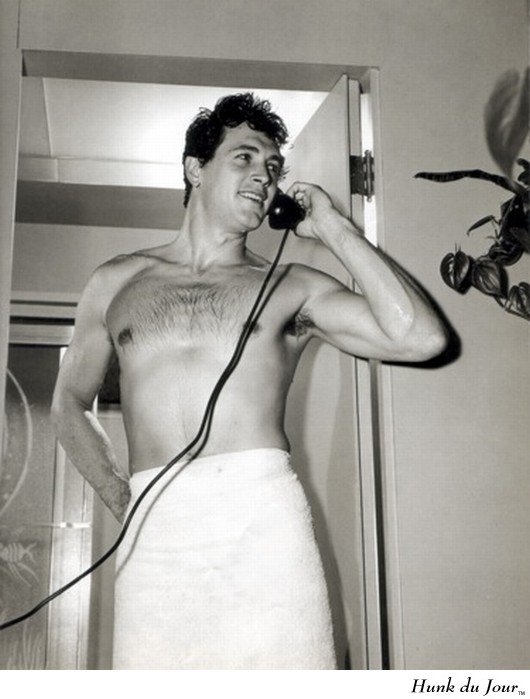 Shirtless Rock Hudson | MATTHEW'S ISLAND