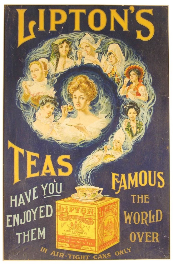 Lipton tea ad, circa 1900 Matthew's Island of Misfit Toys