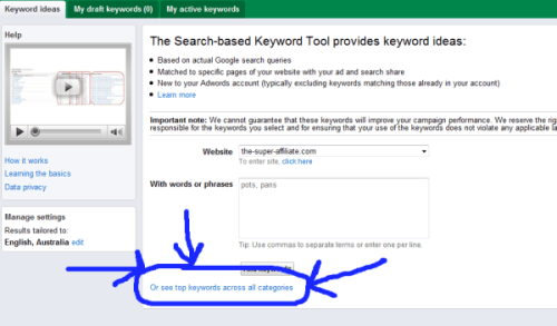 Finding a Niche with Google Tools Marketing Secrets
