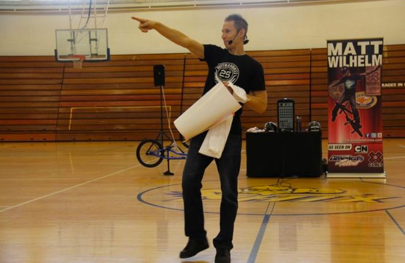 Holland Sentinel Newspaper Article Elementary School Assemblies