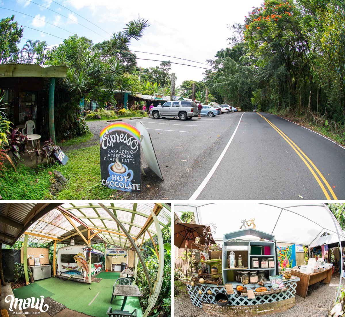 Nahiku Marketplace Food & Coffee along the Road to Hana Maui
