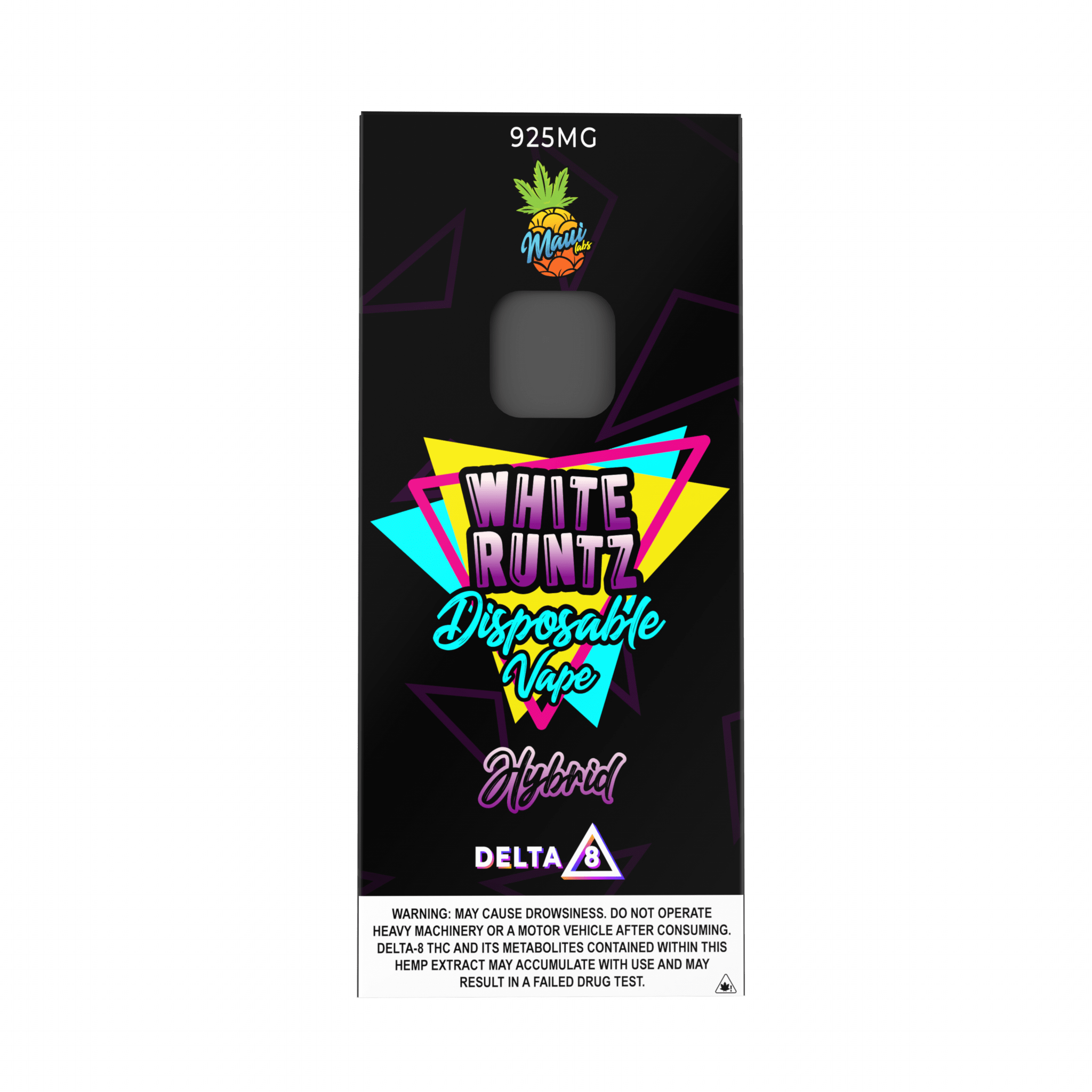 White Runtz Delta8 Disposable Vape Maui Labs
