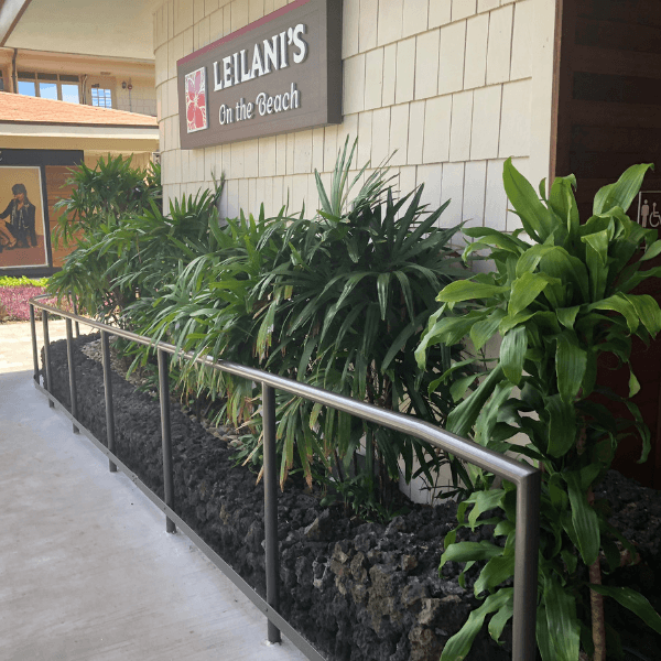 Kaanapali Maui restaurant updates dining space Powder Coating Hawaii