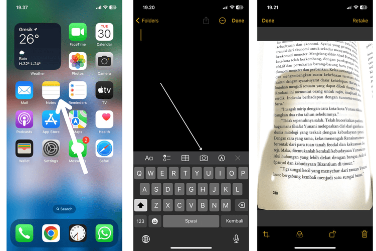 Cara scan dokumen di iPhone tanpa aplikasi lain Mau Jual Hp