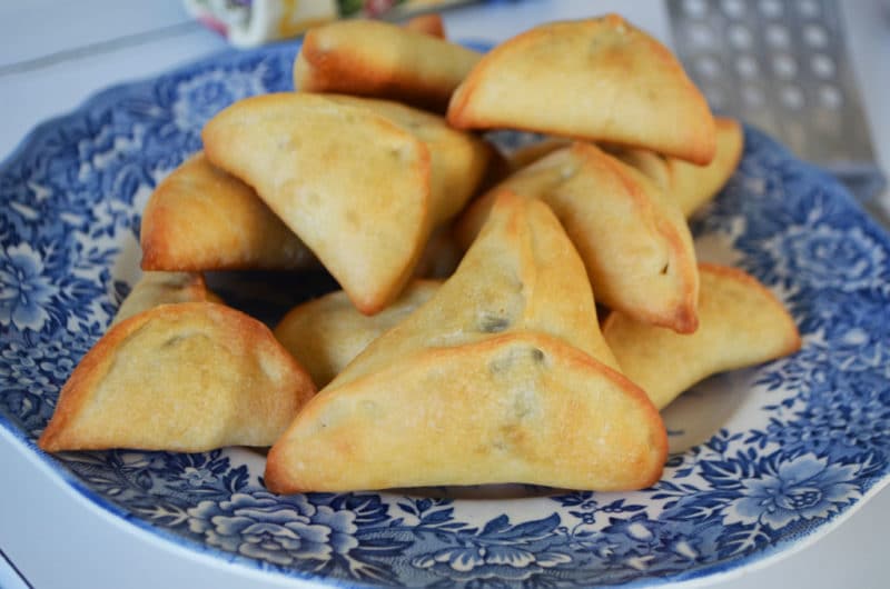Lebanese Spinach Pies, or fatayar, or whatever Rose Water & Orange