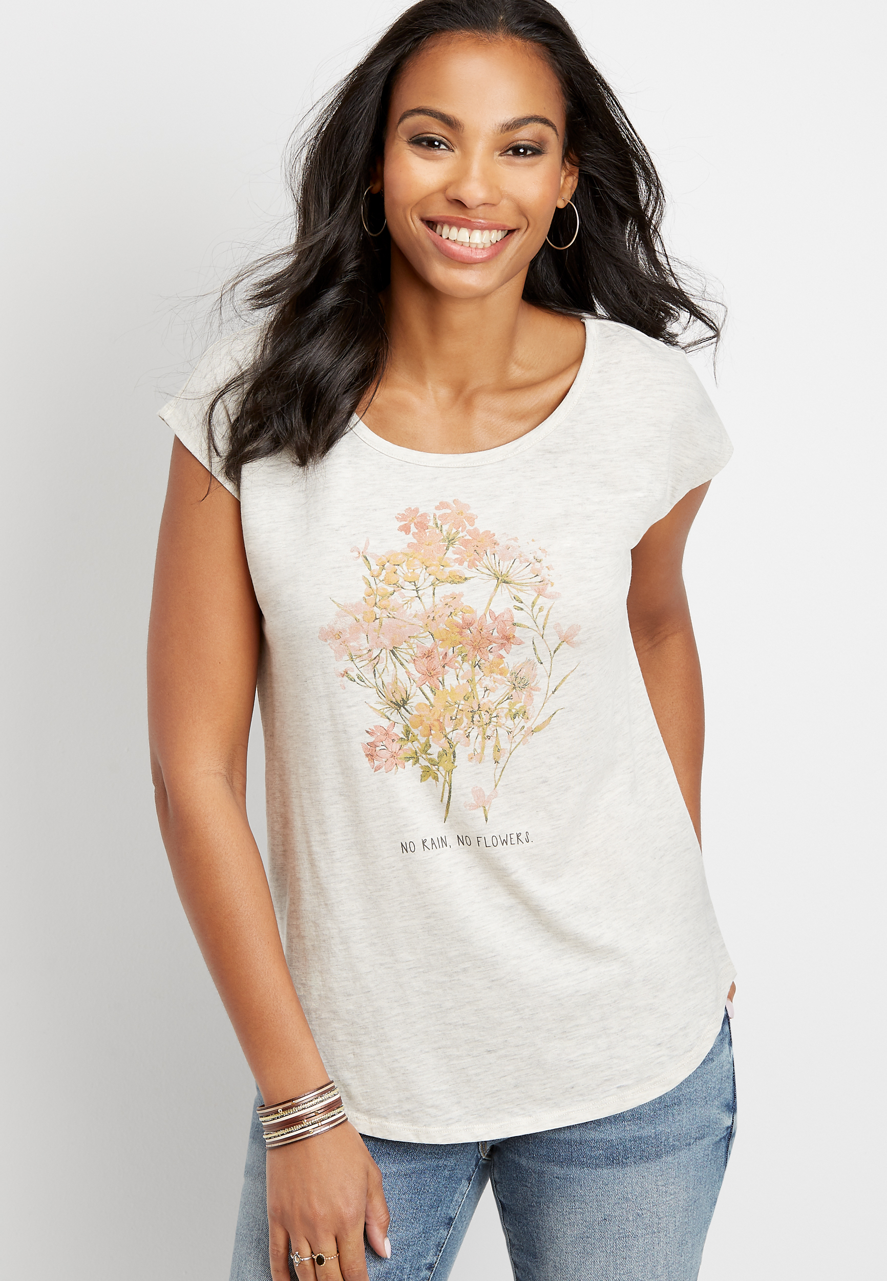 Flower Graphic Tee maurices