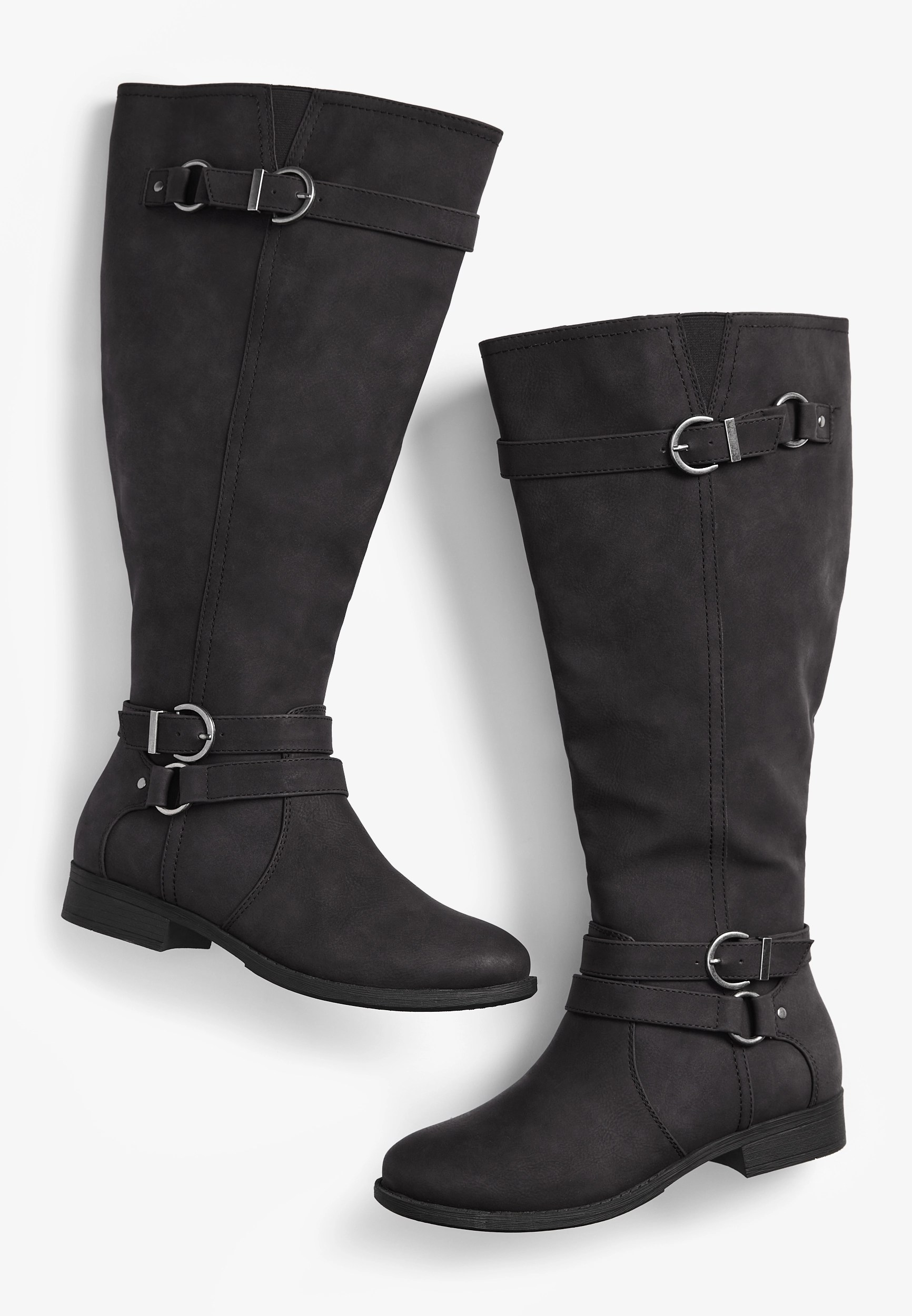 Valerie Belted Wide Calf Tall Boot maurices