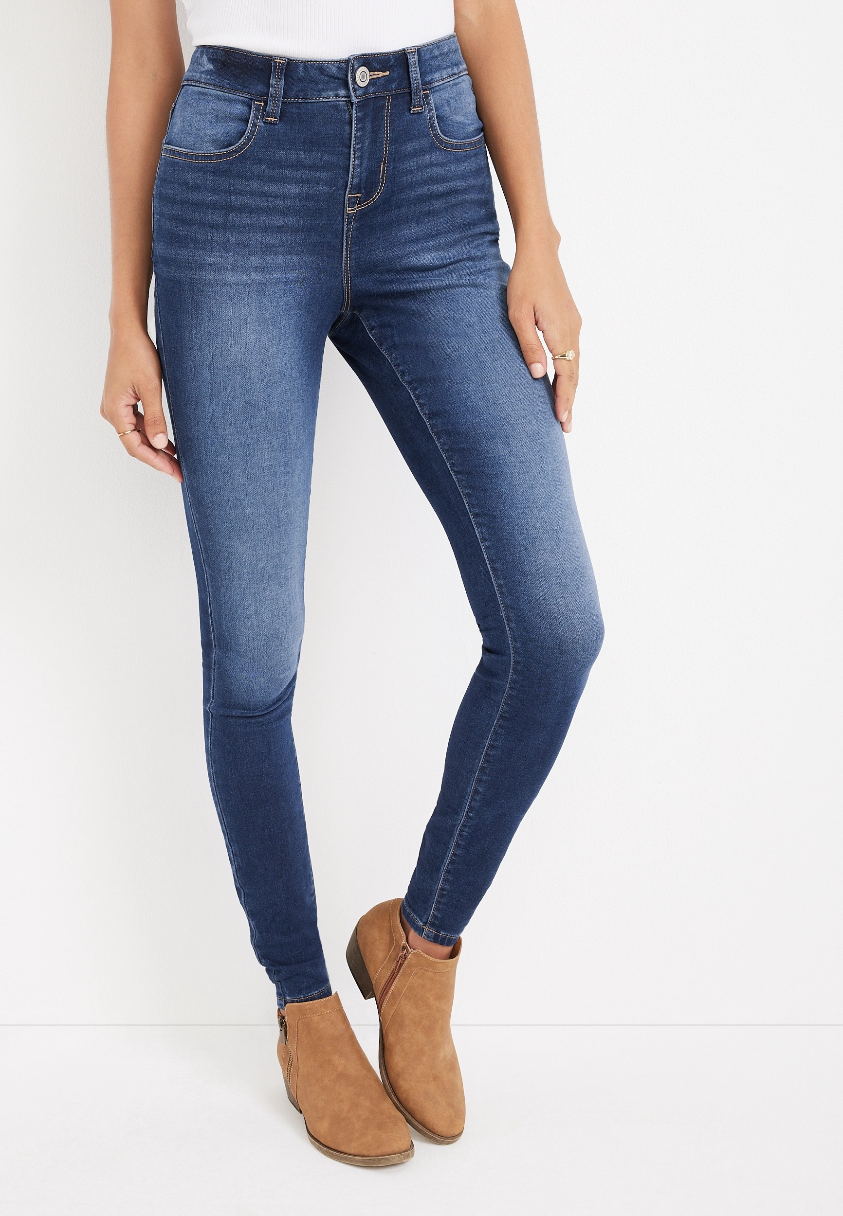 Introduzir 57+ imagem calça jegging jeans br.thptnganamst.edu.vn