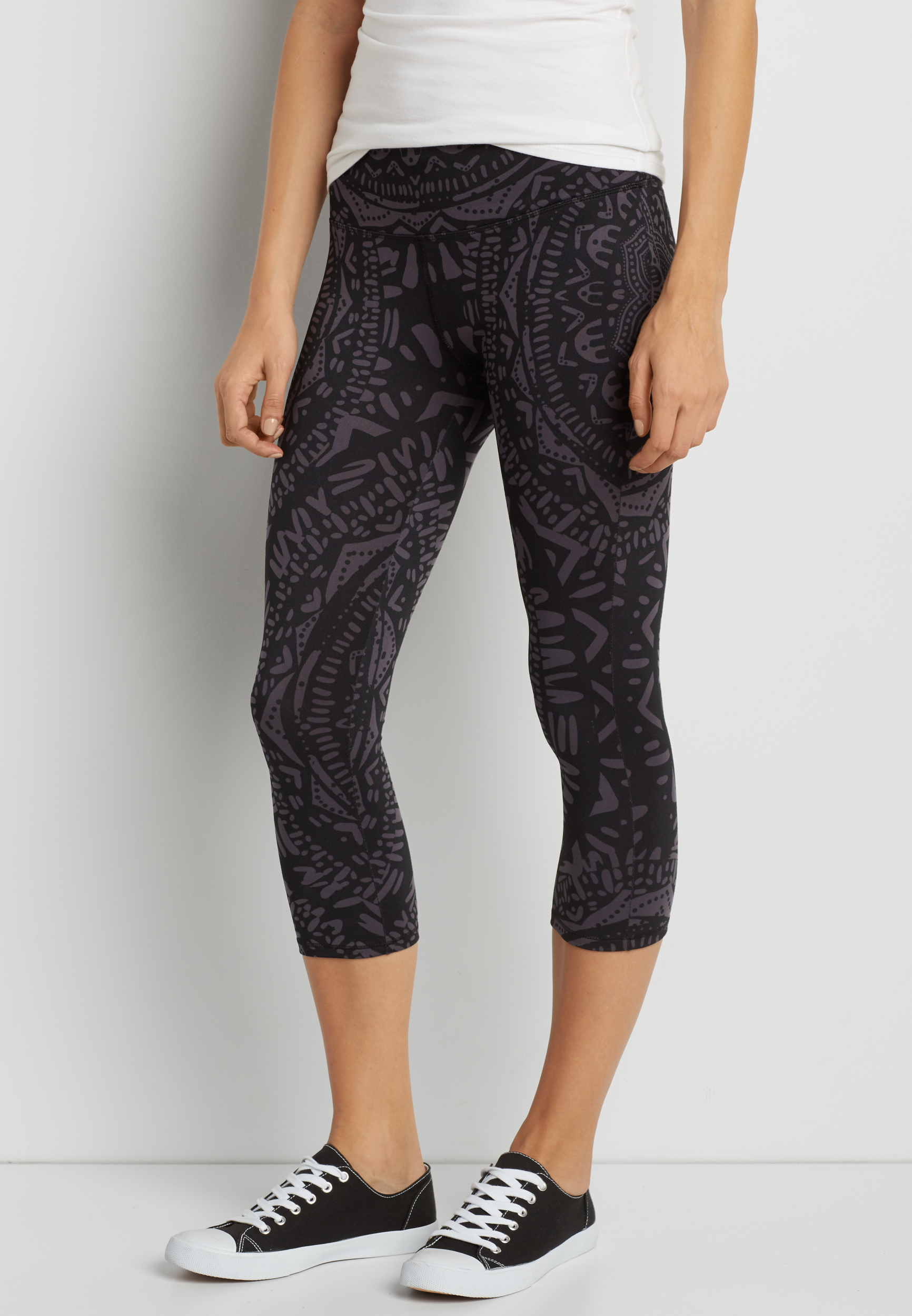 capri legging in medallion print maurices