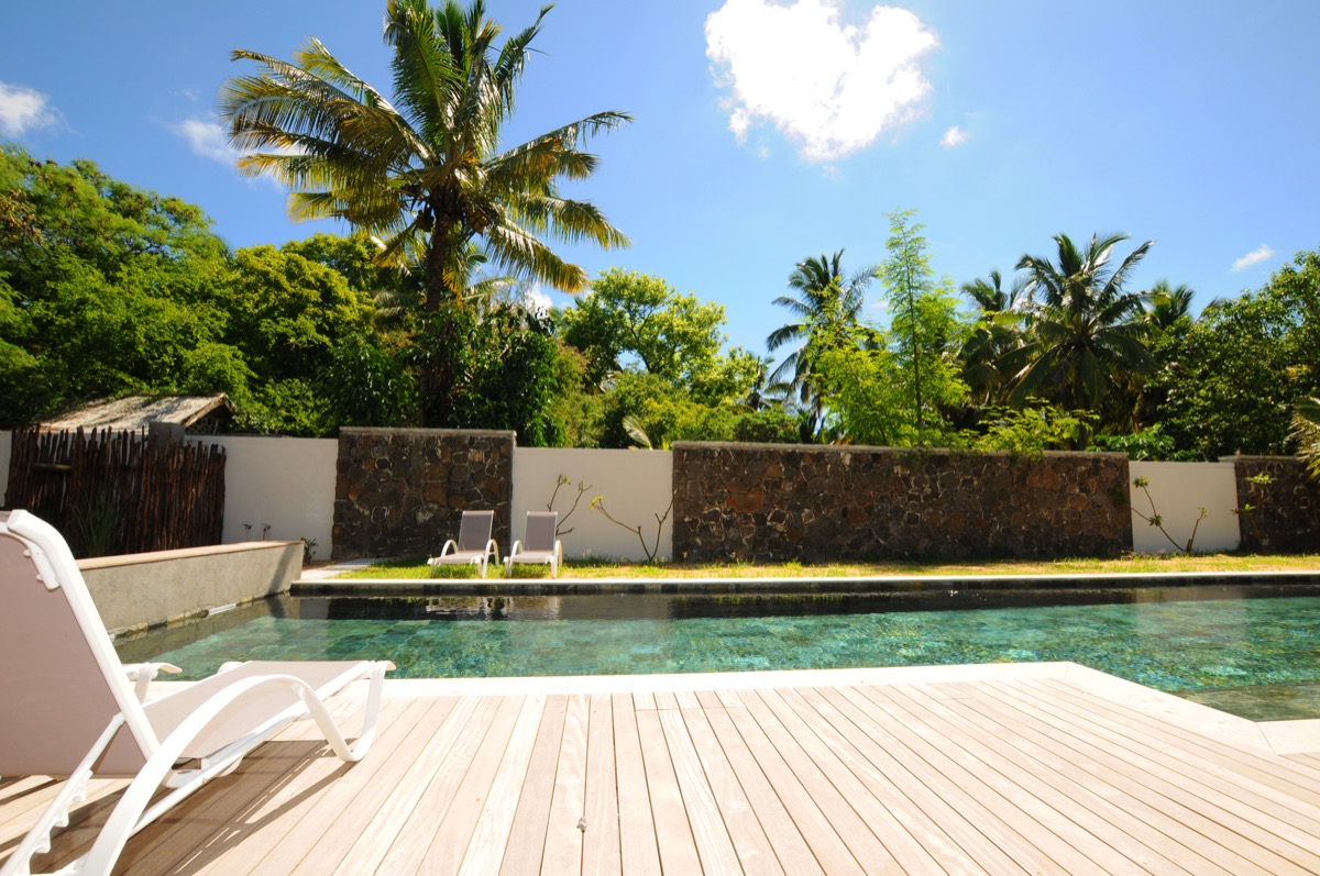 Beachfront and Pool Poste Lafayette Mauritius Direct Villa for rent in Mauritius
