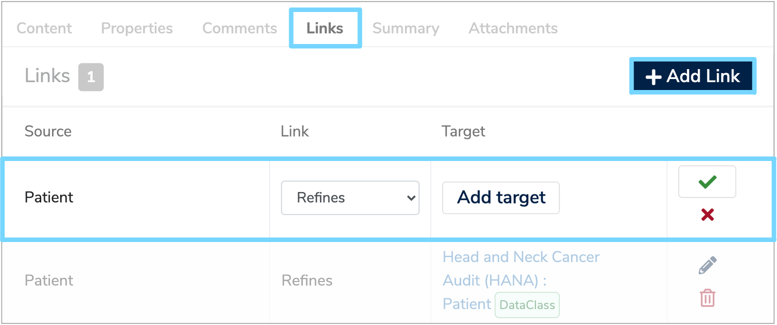 Semantic links Documentation
