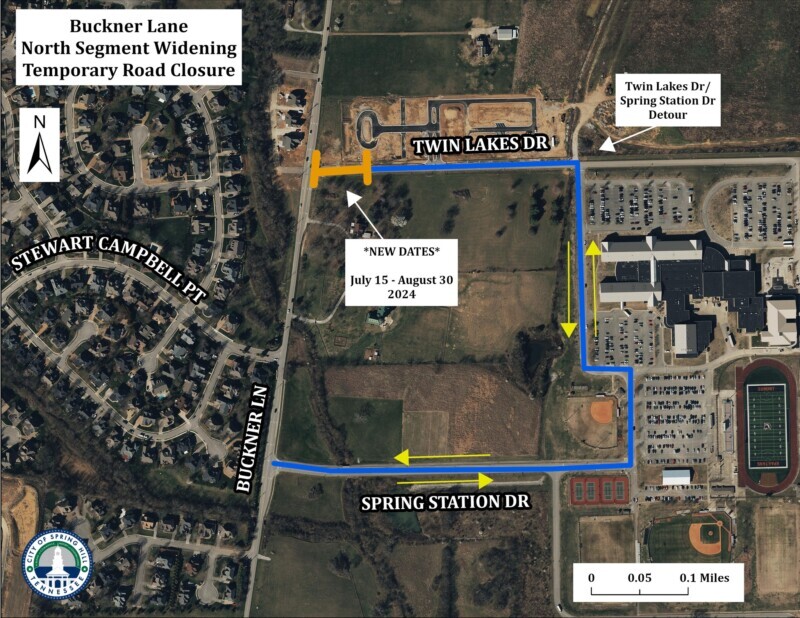 Buckner Lane Project Prompts WeeksLong Lane Closure Maury County Source