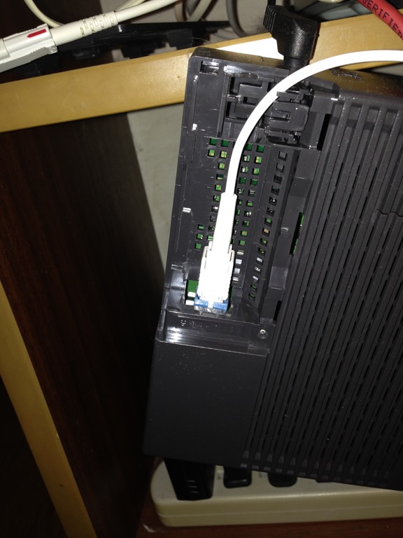 フレッツ光の室内光コードを延長して長くしてみた マウスやすめ～パソコンに疲れたら・・・ 自分癒しのBLOG～